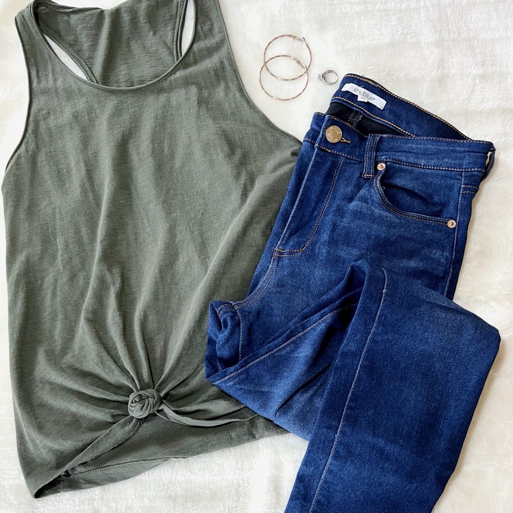 STS BLUE SKINNY ANKLE JEANS👖